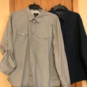 Men's Calvin Klein button down shirts XXL